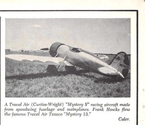 Travel air mystery racing - travel,
