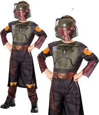 Rubie's Star Wars The Book Of Boba Fett Fancy Dress Kid's Costume 3-4 Years- New