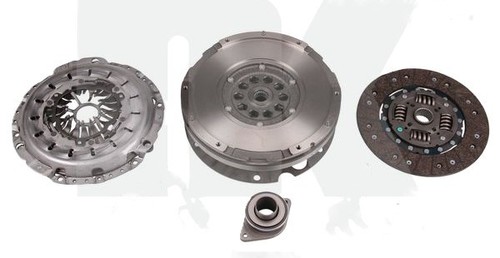 Clutch kit and dual - and, mass