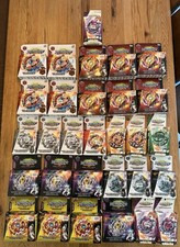 30x 3N Beyblade Job Lot Starter & Booster Packs Brand New NOT Takara Tomy