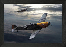 Plane Framed Wall Art Poster