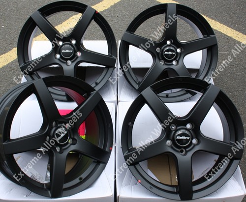 Black pace alloy wheels - black,