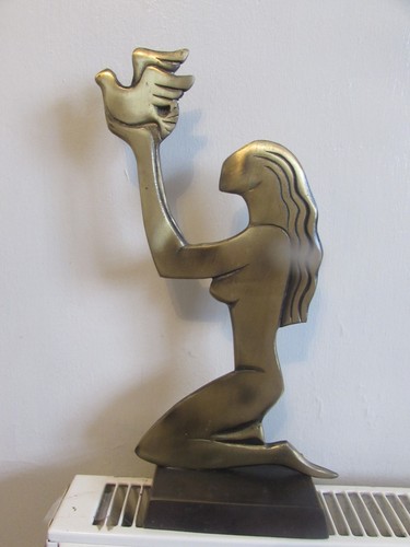 Vintage art deco brass - deco,