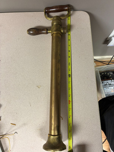 Wilcox crittendon brass - &, 22"