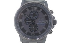 Men's Citizen CA0295-58E Nighthawk Black Chronograph Watch (Scratched Crystal)