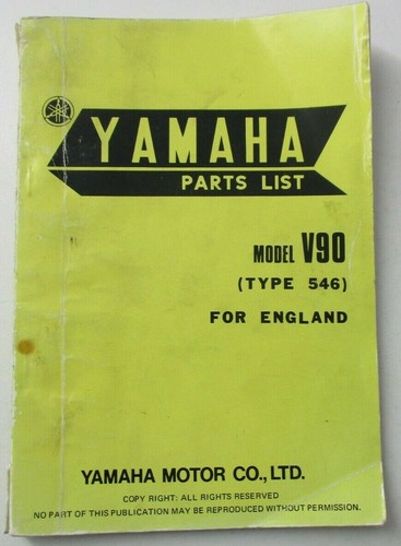 Yamaha v90 parts - v90, 546)
