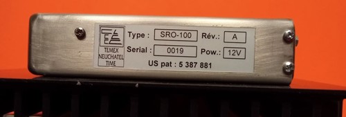 Rubidium oscillator temex - oscillator,,