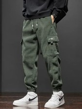 Men’s Cargo Joggers Elastic