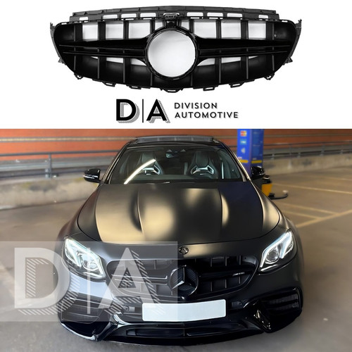 Gloss black e63s amg front - gloss,