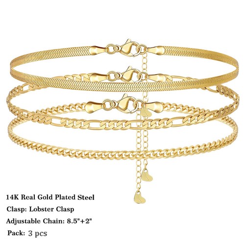 Large ankle bracelet - ankle,