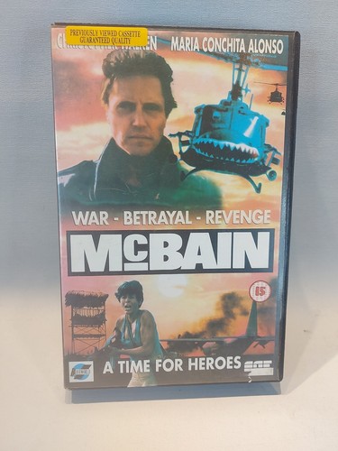 Mcbain rental vhs - mcbain,