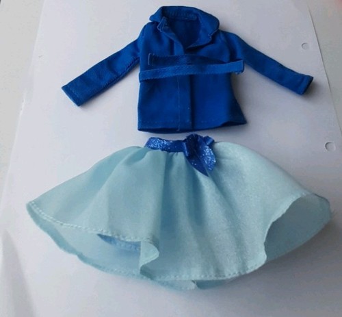 Fashion doll blue - blue, jacket