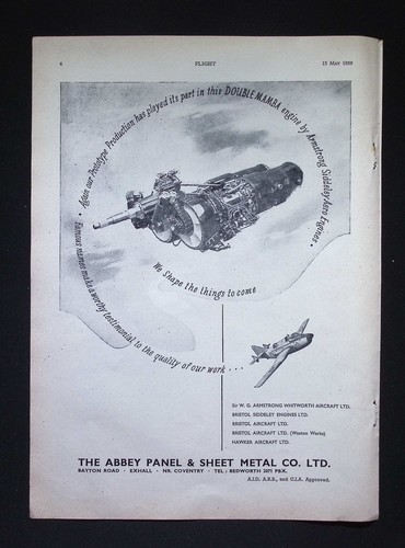 Original 1959 advert armstrong - original,