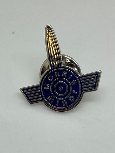 Morris minor bonnet badge - bonnet, blue