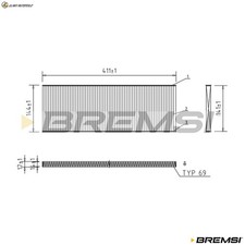 Filter Interior Air FC1532 for