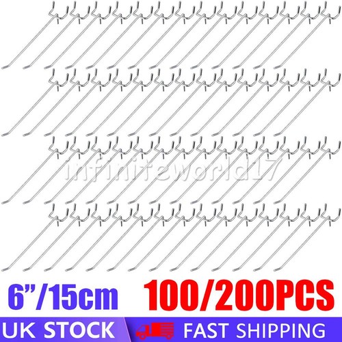 100 200pcs peg board - board, hooks