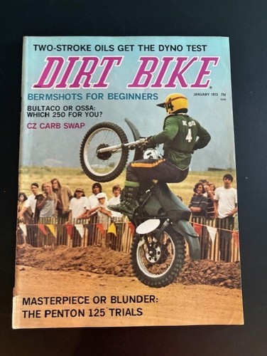 January 1973 dirt - dirt, bike