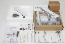 Ergotron HX Dual Monitor Desktop Arm, White / Desk Arm Monitor 45-476-216