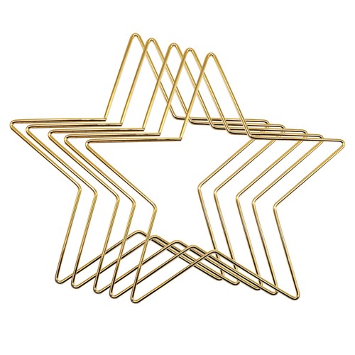 20pcs star gold metal dream - 5/20pcs,