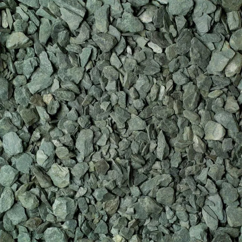 Green slate chippings - slate,
