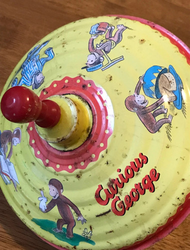 Curious george spinner humming - george,