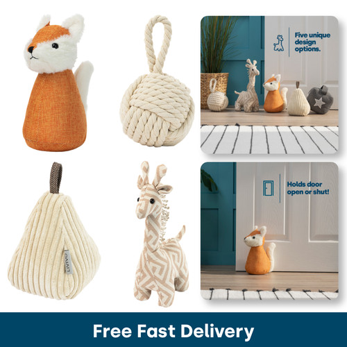 Livivo weighted door stop - livivo, sand