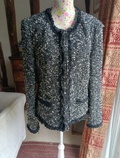 EAST Chic lined boucle tweed