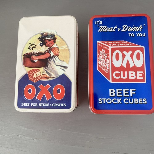 Bundle two oxo tins - two,