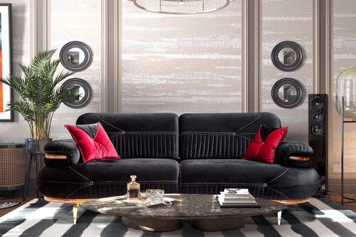 Designer black seater luxury - designer,