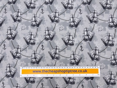 Seaside cotton fabric - seaside,