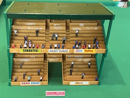 Subbuteo grandstand with newly - grandstand,