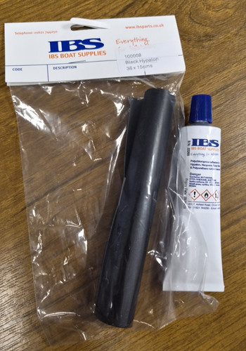 Black hypalon neoprene - hypalon,