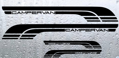 Campervan vinyl graphics - campervan,