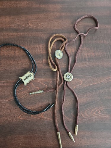 Lot bolo ties american - 3,