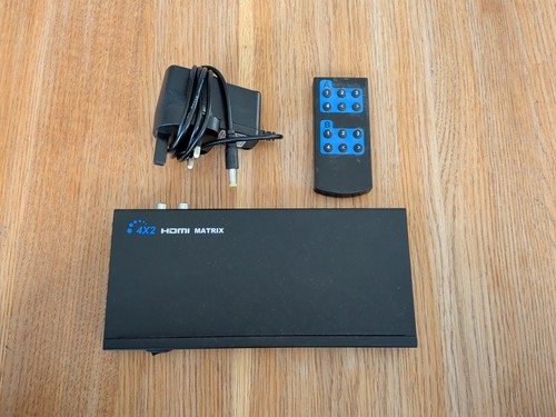 Hdmi matrix switch - 4x2, power