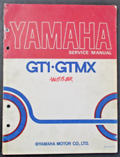 YAMAHA GT1 GTMX ORIGINAL GENUINE OWNERS WORKSHOP SERVICE MANUAL
