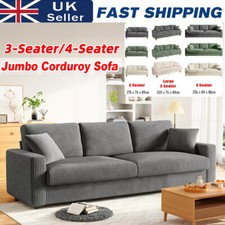 3 4 Seater Corduroy Sofa