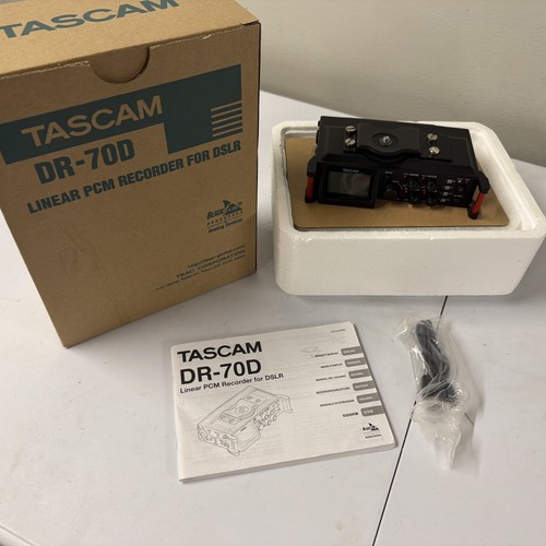 Tascam 70d track dslr - dr-70d,