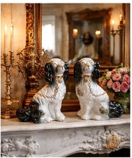 Pair of Vintage K H Pottery