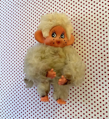 Vintage monchichi monkey - monkey, in