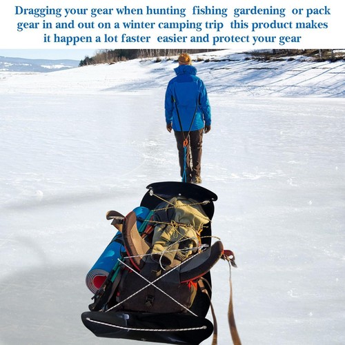 Deer drag sled cargo - drag,