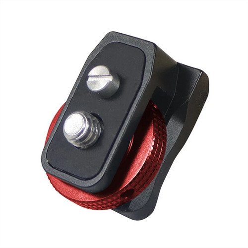Alloy cold shoe adapter - cold, for