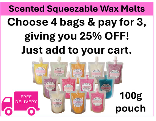 Scented squeezable wax - squeezable,