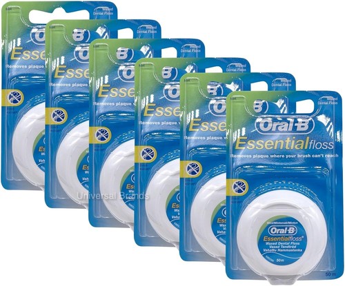 Oral essential waxed mint - b,