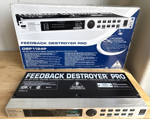 Behringer feedback destroyer - feedback,