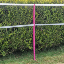 Pink 5FT Poly Posts 156cm Tall Electric Fence 4ft 6" Fencing Stake Horse Cattle