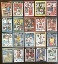 LEBRON LUKA LAMELO TATUM SHAQ 2021-22 PANINI HOOPS SLAM MAG. COVER FULL SET 1-20