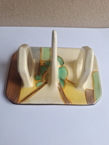 Clarice cliff toast rack - cliff, pb73