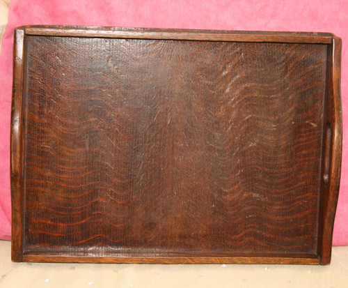 Vintage wooden tray butlers - wooden, tray,