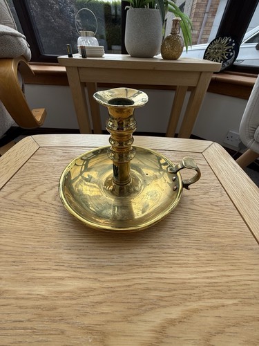 Vintage brass candle holder - vintage,